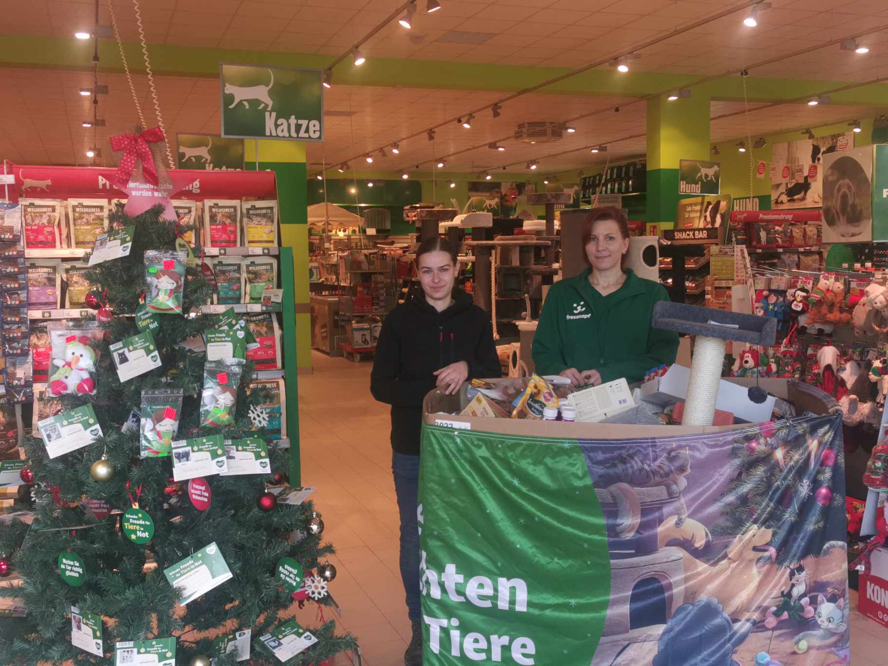 Spende Fressnapf Donauwörth - Es weihnachtet bereits