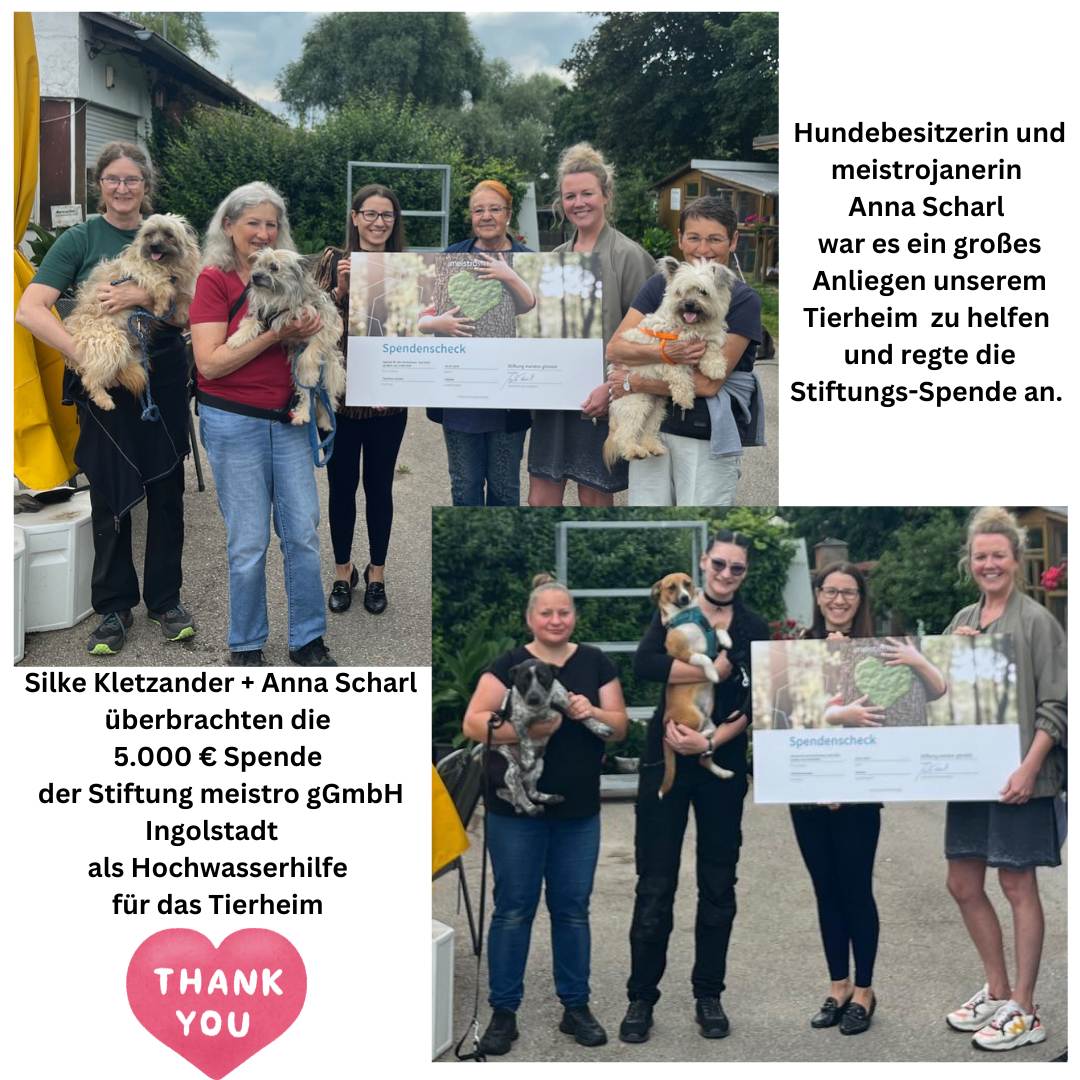 Stiftungsspende über 5000 Euro